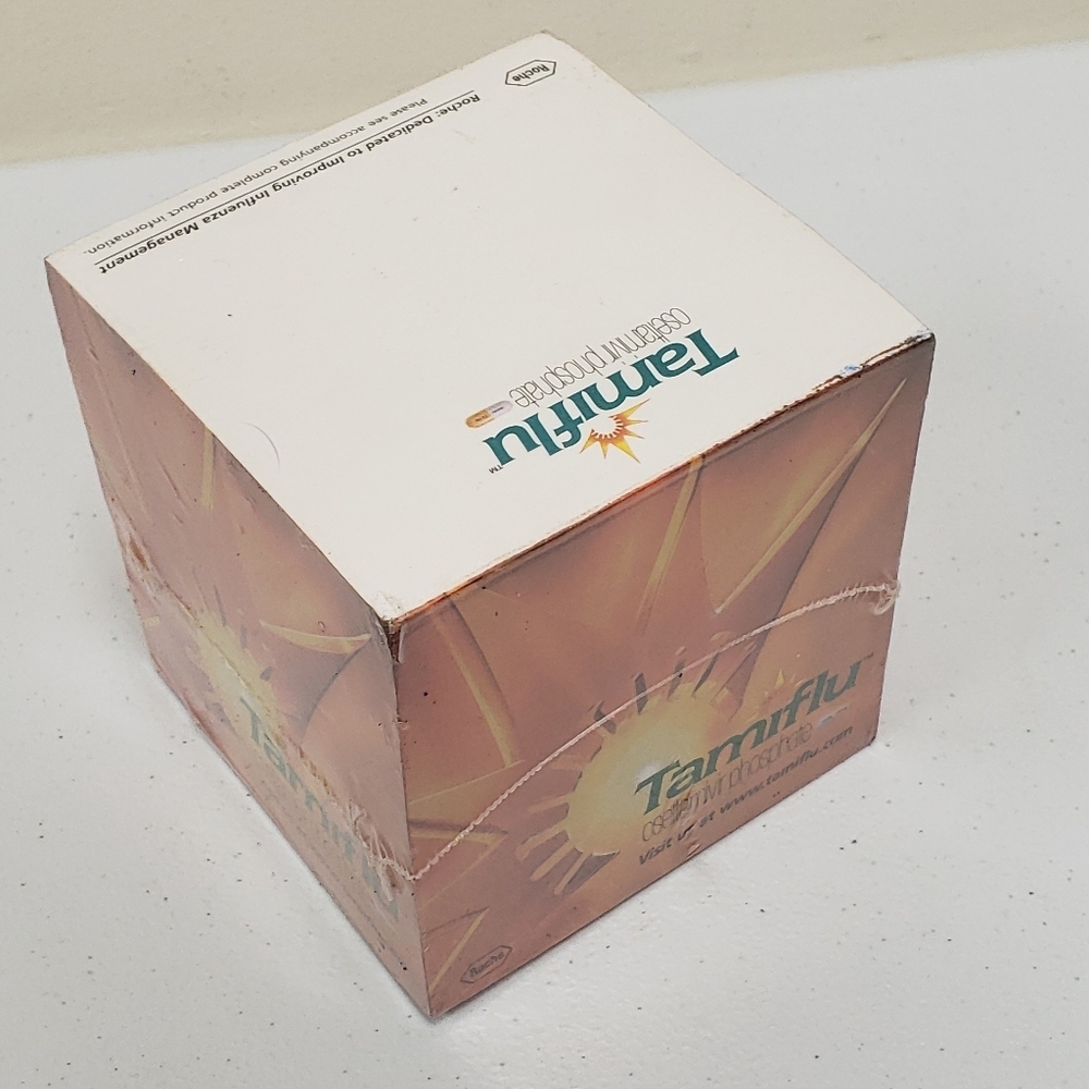 Tamiflu Note Cube Pharmaceutical Drug Rep Advertising Paper Promo - Picture 2 of 8